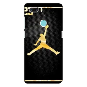 Силиконовый Чехол Nike Air Jordan на ЗТЕ З18 Мини (Джордан 23)