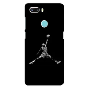 Силиконовый Чехол Nike Air Jordan на ЗТЕ З18 Мини (Джордан)