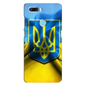 Чохол з картинкою (Патріотичний ГЕРБ) на ZTE Z18 Mini (Герб і Прапор України)