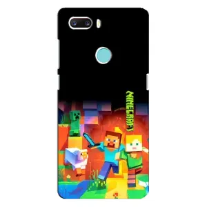 Чохли для ZTE Z18 Mini (Персонажі МайнКрафт) (Герой Майнкрафт)