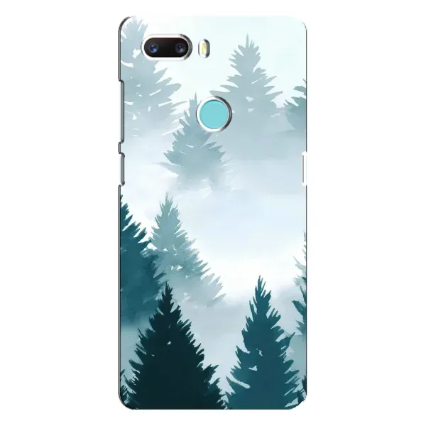 Чехол с рисунком «Горный лес» для ZTE Z18 Mini