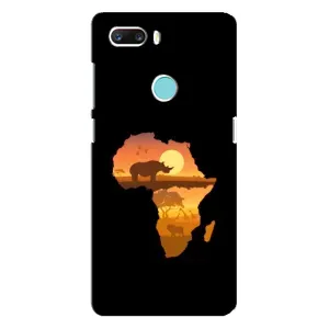 Літній Чохол на ZTE Z18 Mini (Карта)