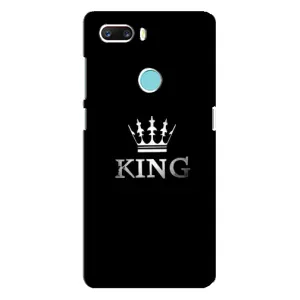 Чехол (Корона на чёрном фоне) для ЗТЕ З18 Мини (KING)