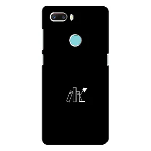 Чехол с картинками на черном фоне для ZTE Z18 Mini (Книжки)