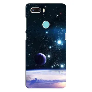 Чехол (ТПУ) с планетами на ZTE Z18 Mini (Космический вид)