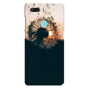 Силиконовый Чехол с одуванчиками на ZTE Z18 Mini (Красивый одуванчик)
