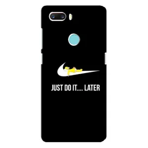 Силиконовый Чехол на ZTE Z18 Mini с картинкой Nike (Later)