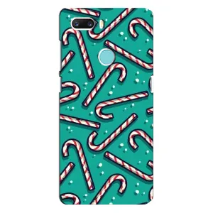 Силіконовий бампер на різдво для ZTE Z18 Mini (Льодяники)