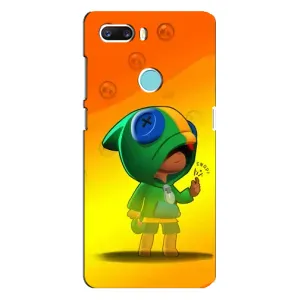 Чохол Бравл Старс для ZTE Z18 Mini (LEON в кофті)