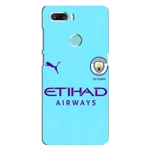 Силиконовые Чехлы принт Футбол на ZTE Z18 Mini (Man City)