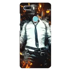 Чохол з картинкою "Герой Pubg" на ZTE Z18 Mini (Man Пубг)