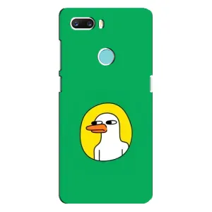 Бампер с принтом Мемы для ZTE Z18 Mini (Мем Утка)