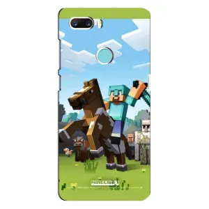 Чохли для ZTE Z18 Mini (Персонажі МайнКрафт) (На коні)
