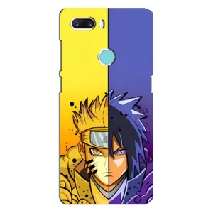Купить Чехлы на телефон с принтом Anime для ZTE Z18 Mini (Naruto Vs Sasuke)