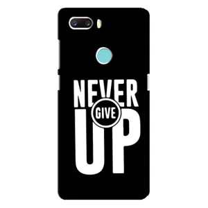 Силиконовый Чехол на ZTE Z18 Mini с картинкой Nike (Never Give UP)