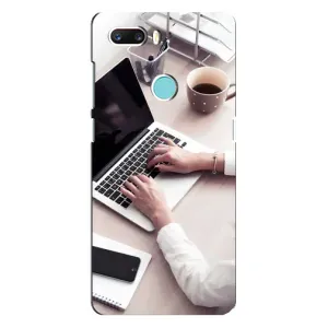 Силиконовый бампер (Работники) на ZTE Z18 Mini (Офисный работник)