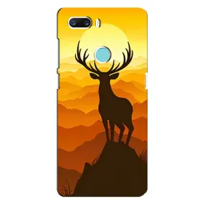 Чохли з зображенням різних тварин на ZTE Z18 Mini (Силует Оленя)