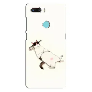 Чехол на тематику: Коты для ZTE Z18 Mini (Отдых)
