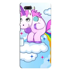Чохол Unicorn на ZTE Z18 Mini (Веселка Єдиноріга)