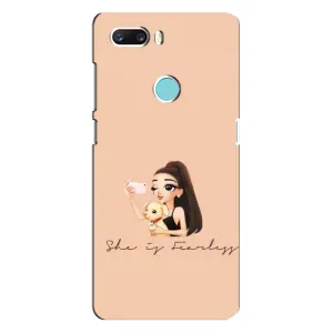 Силіконовый Чохол на ZTE Z18 Mini з картинкой Модных девушек (З собакою)
