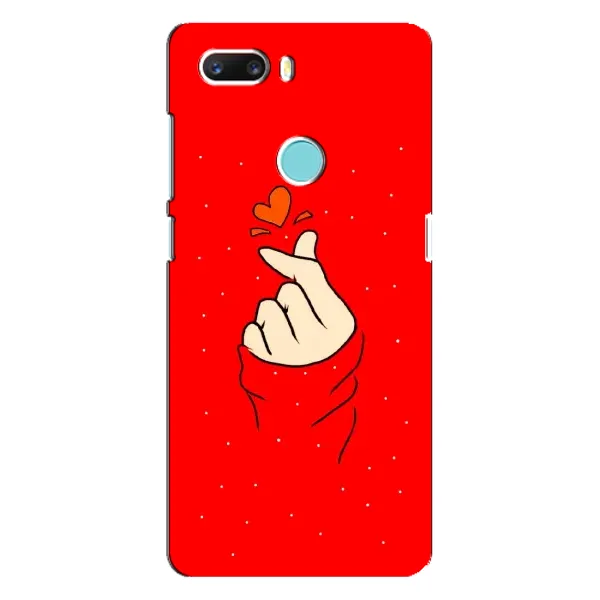 Чехол с рисунком «Сердце на красном» для ZTE Z18 Mini Чехол с рисунком «Сердце на красном» для ZTE Z18 Mini