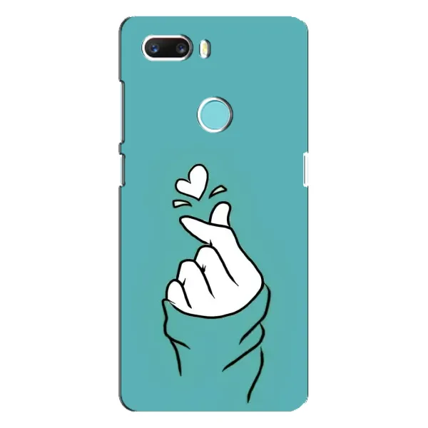 Чехол с рисунком «Сердечко на бирюзовом» для ZTE Z18 Mini Чехол с рисунком «Сердечко на бирюзовом» для ZTE Z18 Mini