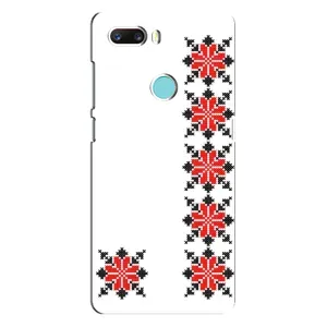 Силиконовый Чехол на ZTE Z18 Mini с картинкой Вышиванки (Силуэт вышиванки)