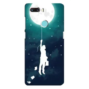 Чехол (ТПУ) с планетами на ZTE Z18 Mini (To The moon)