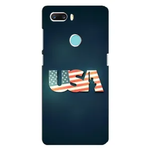 Чехол Флаг USA для ZTE Z18 Mini (USA)