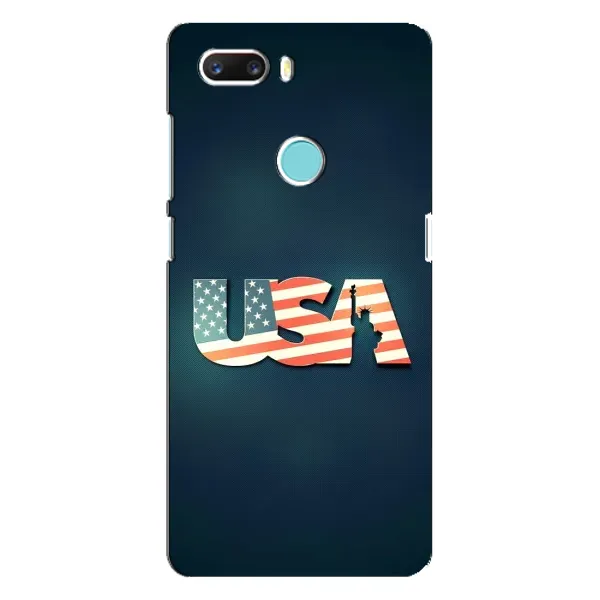 Чехол с рисунком «USA» для ZTE Z18 Mini Чехол с рисунком «USA» для ZTE Z18 Mini