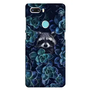 Силиконовый Чехол с Енотами на ZTE Z18 Mini (В цветах)
