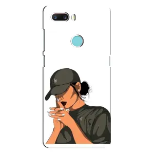 Силіконовый Чохол на ZTE Z18 Mini з картинкой Модных девушек (У зеленому)