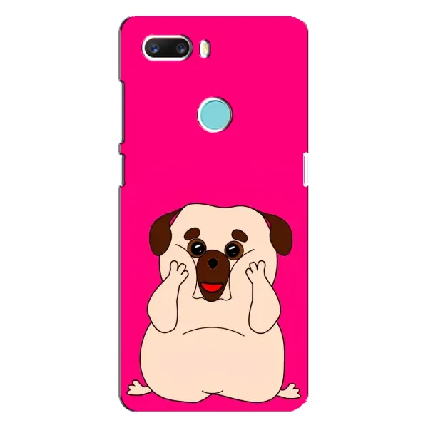 Чехол с рисунком «Веселый Мопсик» для ZTE Z18 Mini Чехол с рисунком «Веселый Мопсик» для ZTE Z18 Mini