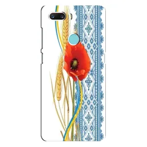 Силиконовый Чехол на ZTE Z18 Mini с картинкой Вышиванки (Вышиванка с цветком)