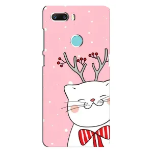 Чехол на тематику: Коты для ZTE Z18 Mini (Зимний кот)