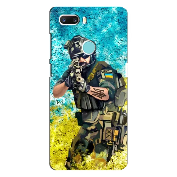 Чехол с рисунком «ЗСУ Воин» для ZTE Z18 Mini Чехол с рисунком «ЗСУ Воин» для ZTE Z18 Mini